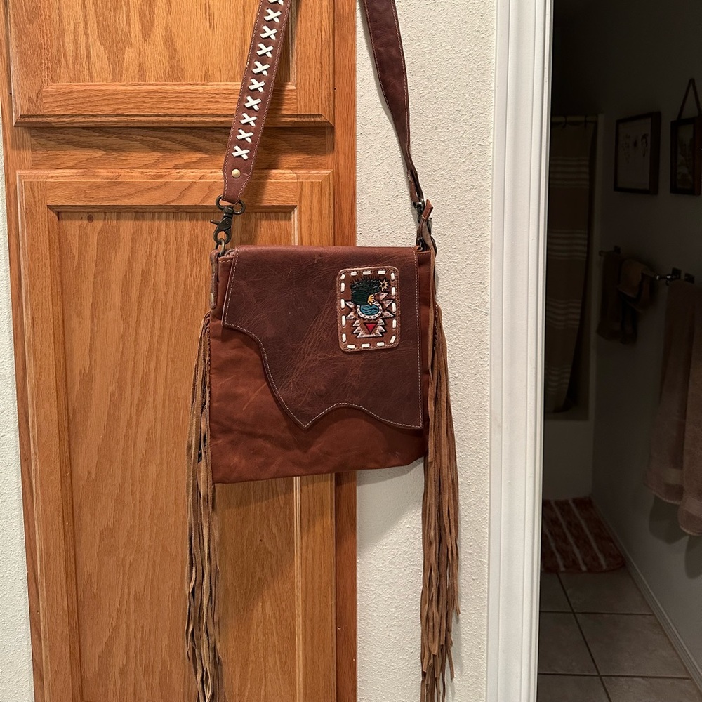 Cactus & Fringe Purse
